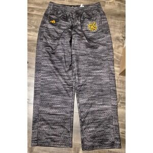 Kennesaw State KSU Owls Mens Warm-Up Jogger Athletic Pants XL Adidas Black Gray